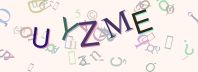 This is a captcha-picture. It is used to prevent mass-access by robots. (see: www.captcha.net)
